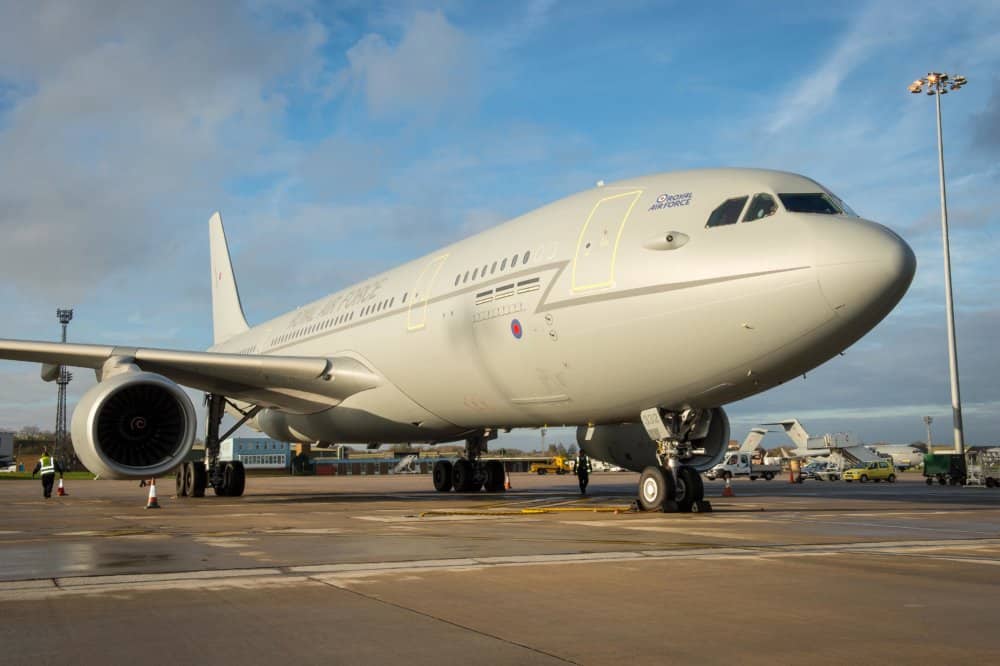 Osprey secures a contract extension on the RAF Voyager Aircraft