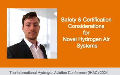 Safety & Certification Considerations for Novel Hydrogen Air Systems